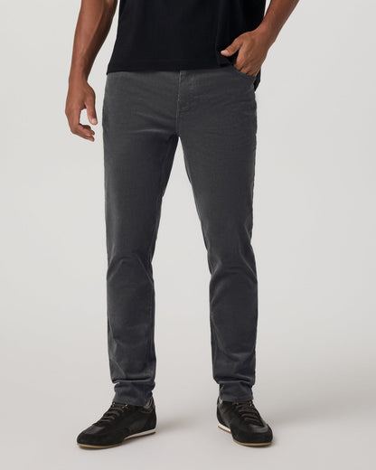 Optimist 5 Pocket Cord Pant Athletic Slim Fit Charcoal - Vuori