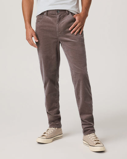 Optimist 5 Pocket Cord Pant Athletic Slim Fit Huckleberry - Vuori