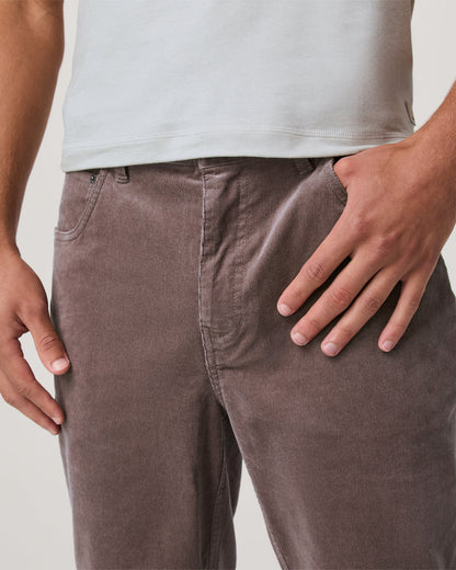 Optimist 5 Pocket Cord Pant Athletic Slim Fit Huckleberry - Vuori