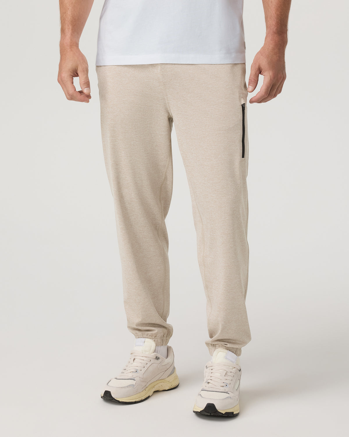 Men's Sunday Performance Sweatpant 28" Toast Heather - Vuori