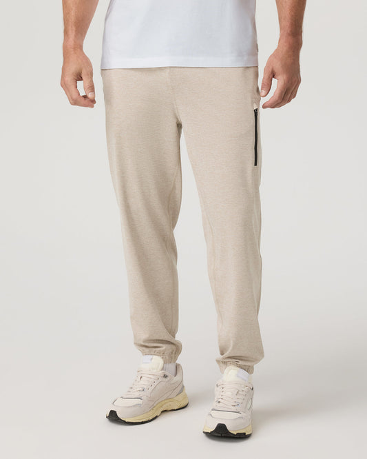 Men's Sunday Performance Sweatpant 28" Toast Heather - Vuori