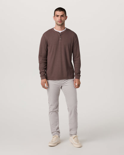 Optimist 5 Pocket Cord Pant Athletic Slim Fit Amethyst Grey - Vuori