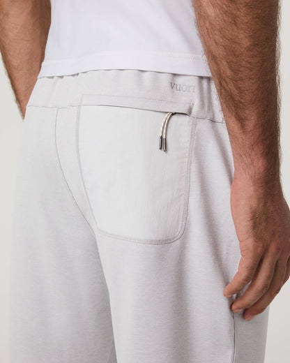 Sunday Mixed Media Jogger 28" Men's Frost Grey Joggers - Vuori