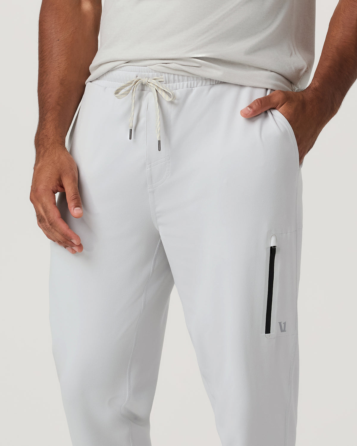 Sunday Performance Jogger 30" Men's Frost Grey Jogger - Vuori