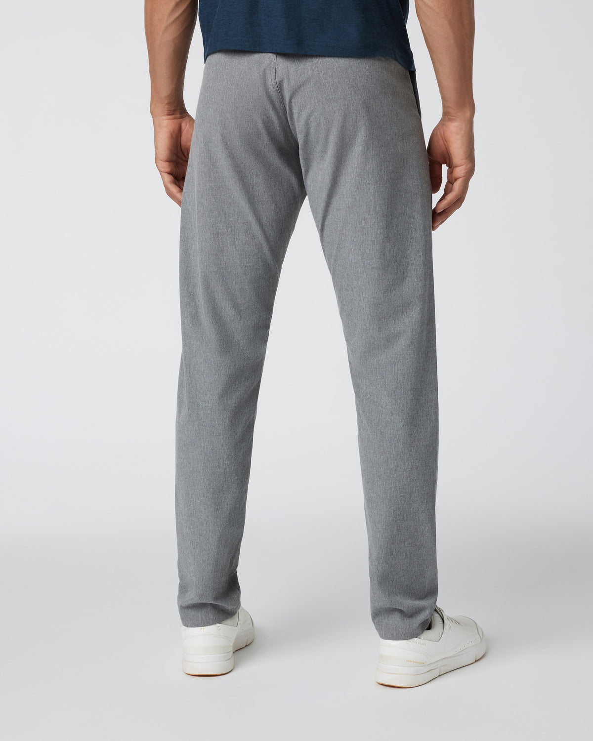 Aim Pant Concrete Grey Tailored Pants - Vuori