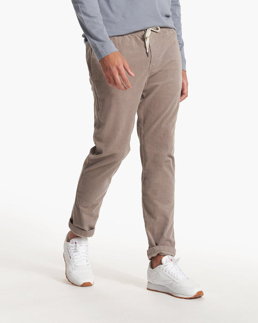 Optimist Pant Men's Walnut Corduroy Pants - Vuori