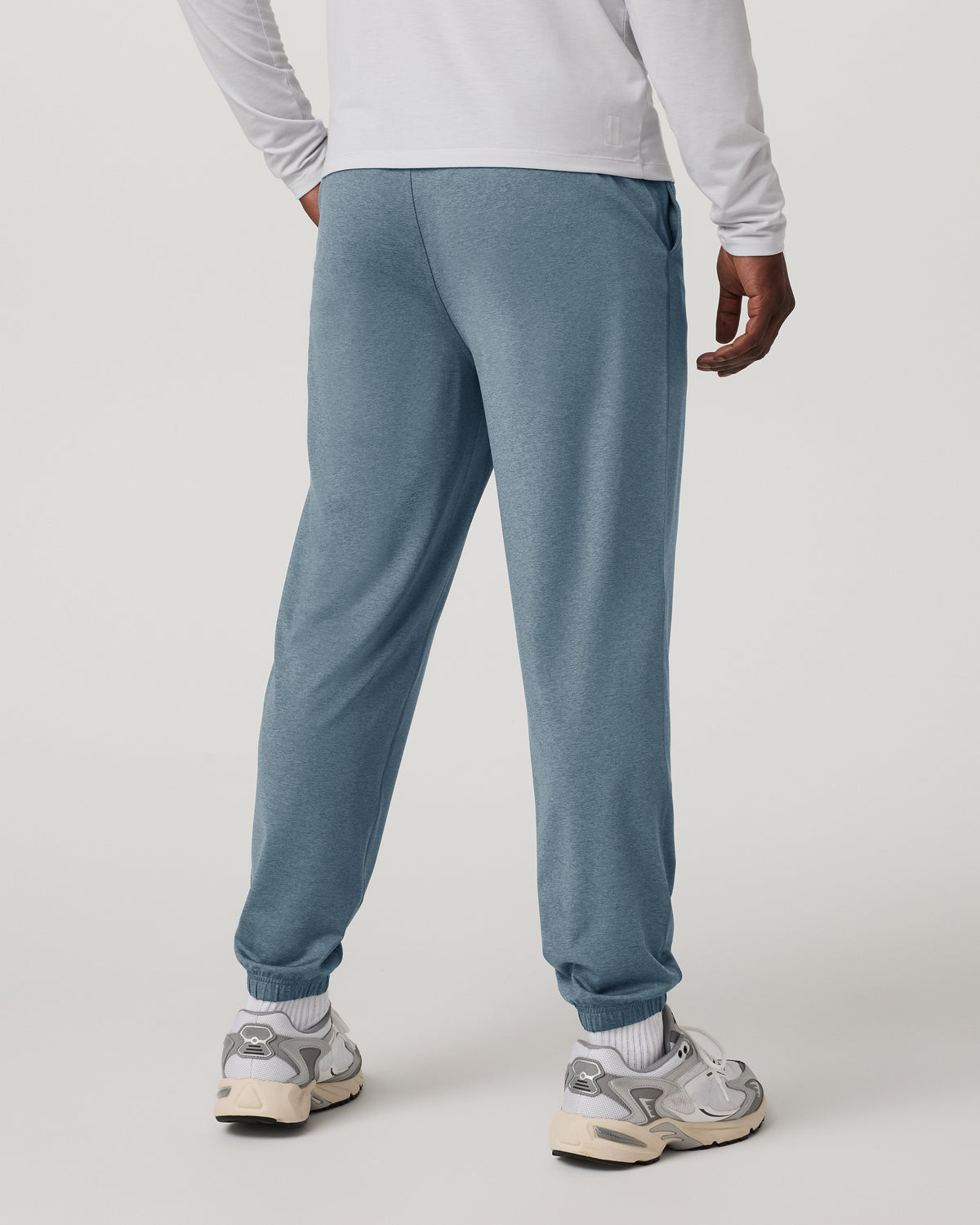 Sunday Performance Sweatpant 28" Men's Smoke Blue Pant - Vuori