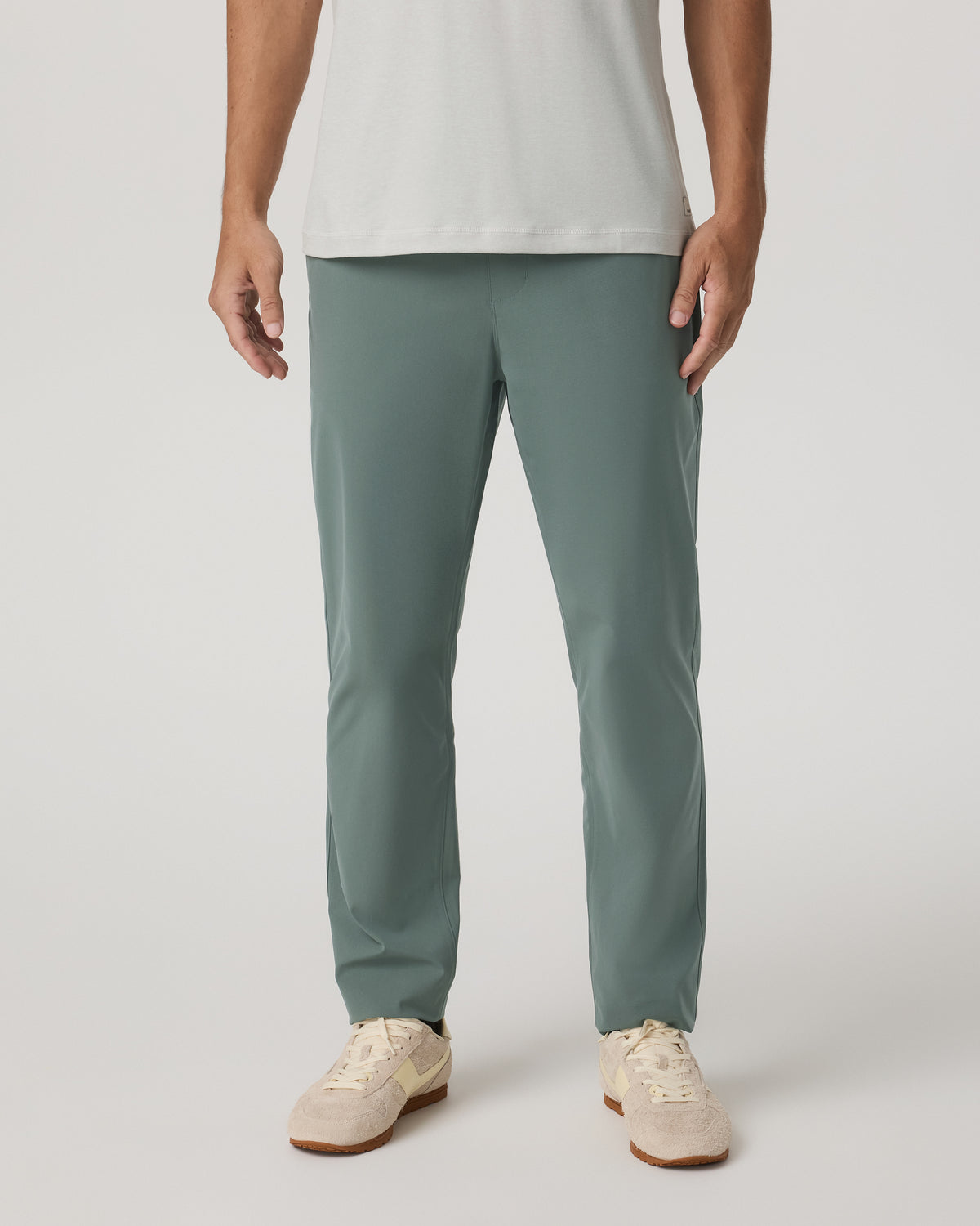 Meta Elastic Waist Pant Classic Fit Men's Marsh Pants - Vuori
