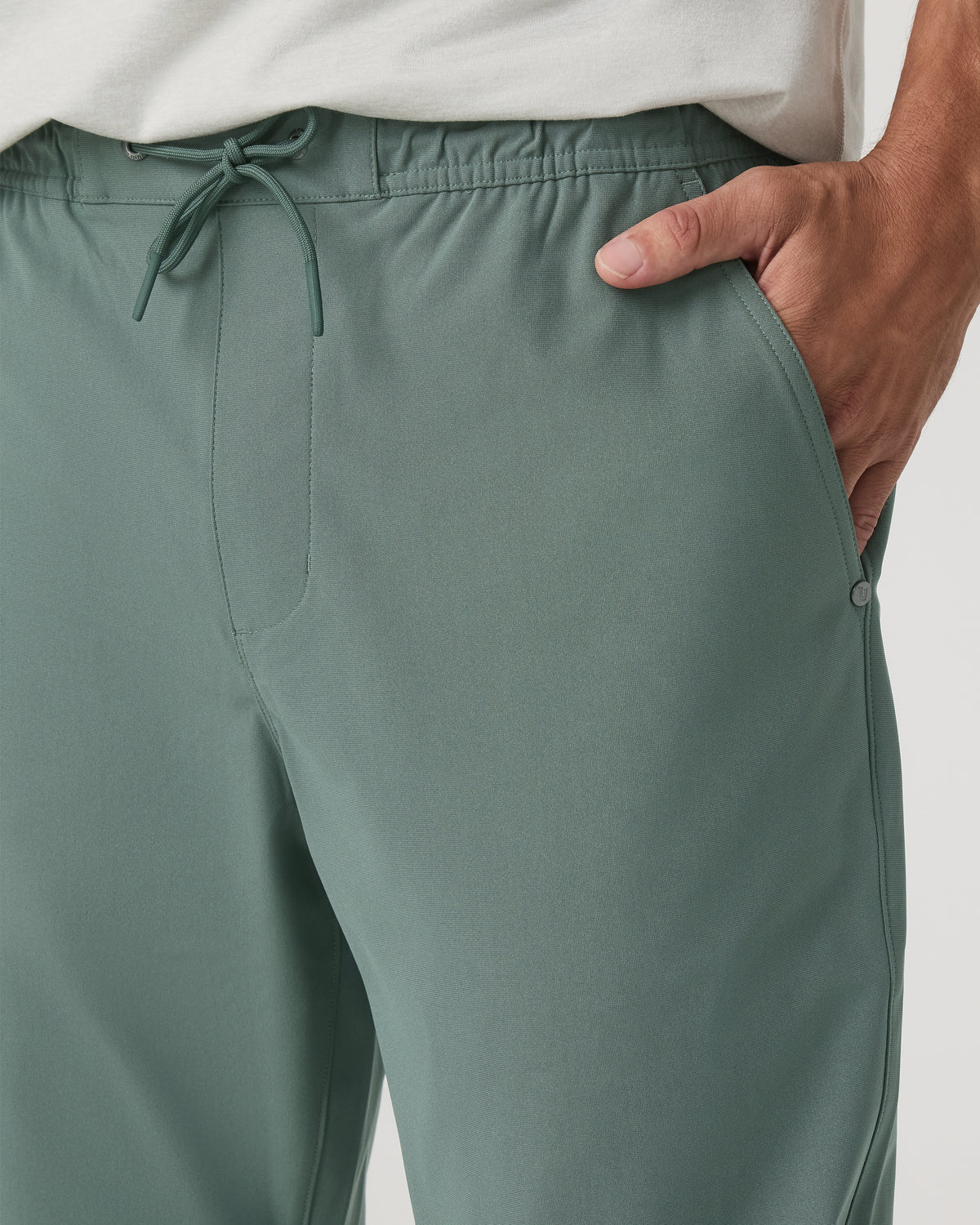 Meta Elastic Waist Pant Classic Fit Men's Marsh Pants - Vuori