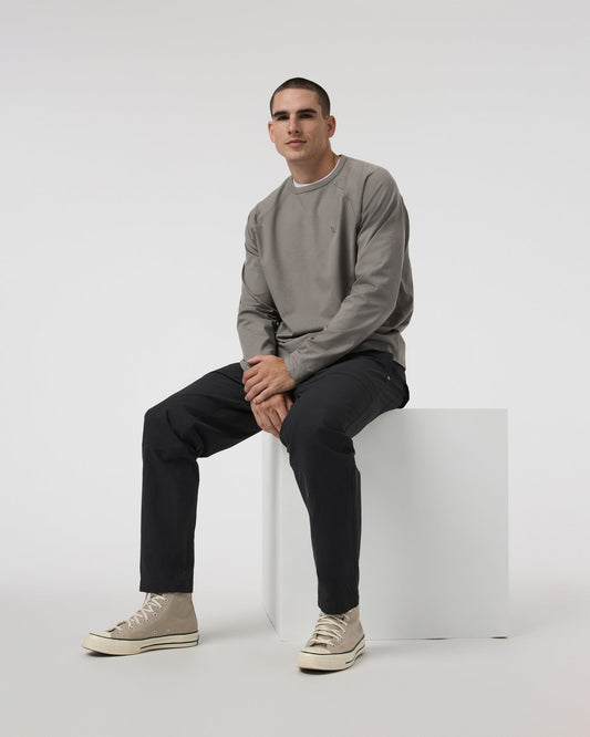 Barren Pant Classic 32" Men's Black Pants - Vuori