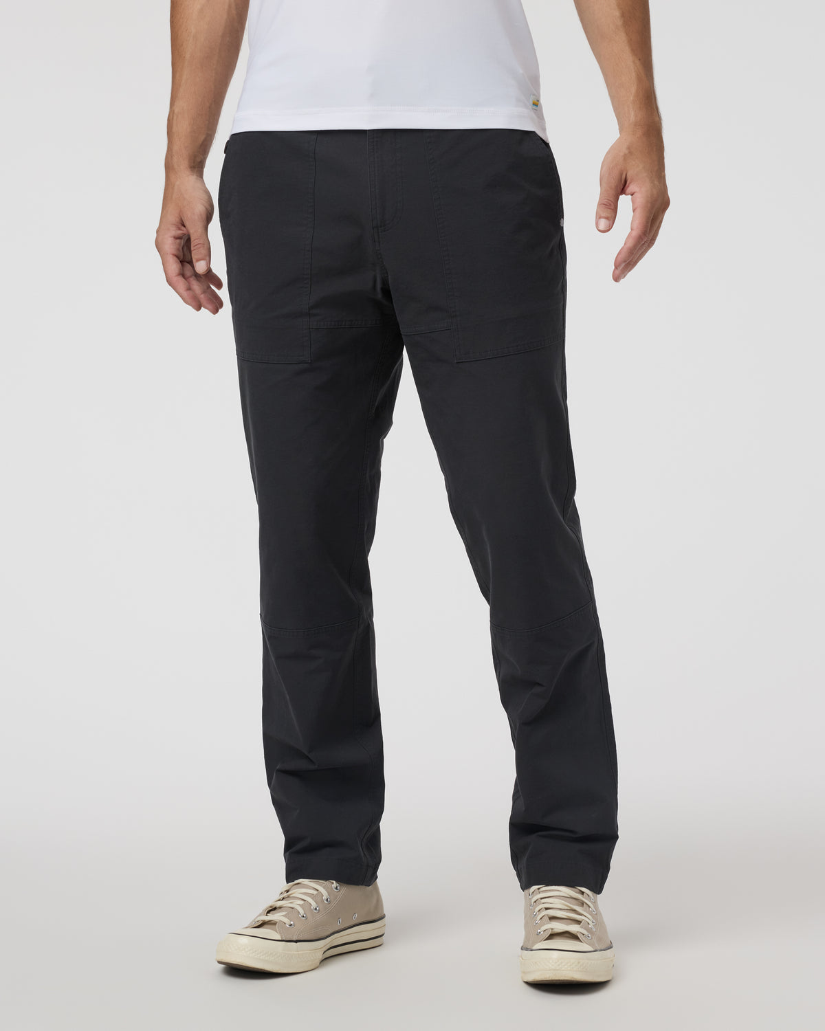 Barren Pant Classic 32" Men's Black Pants - Vuori