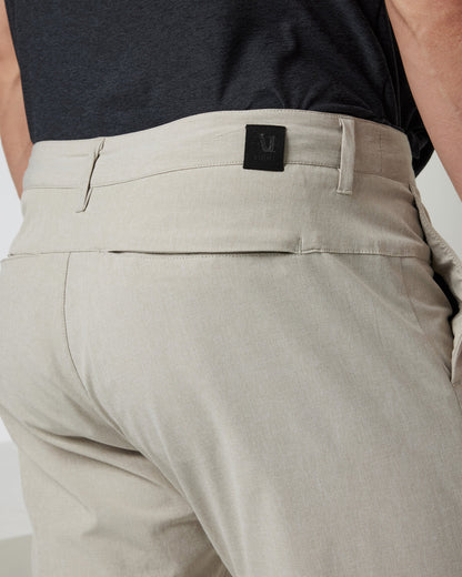 Aim Pant 30" Men's Khaki Golf & Travel Pants - Vuori