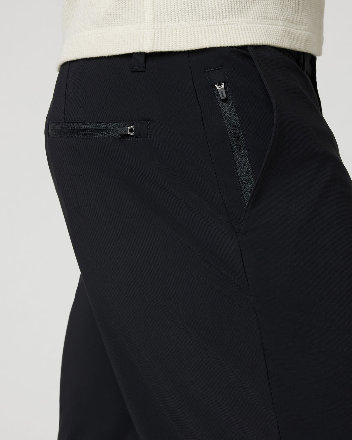 Fleet Chino Pant Athletic Slim 30" Black - Vuori