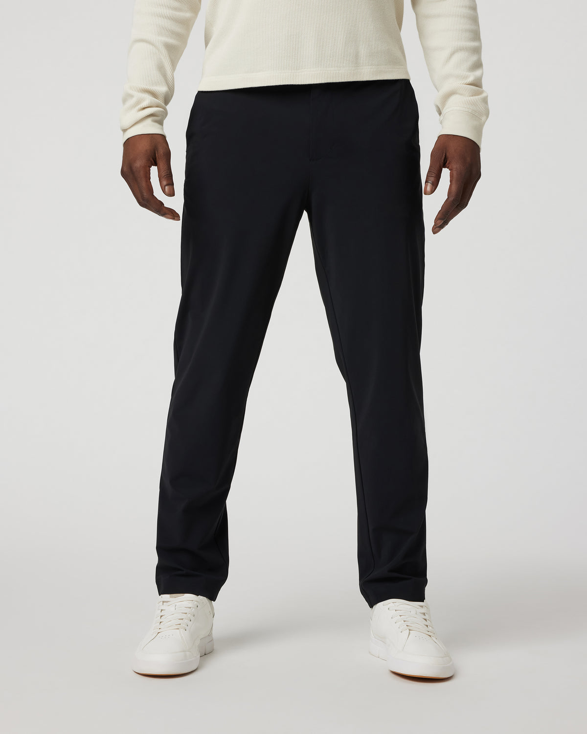 Fleet Chino Pant Athletic Slim 30" Black - Vuori