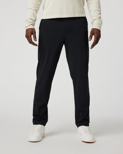 Fleet Chino Pant Athletic Slim 30" Black - Vuori