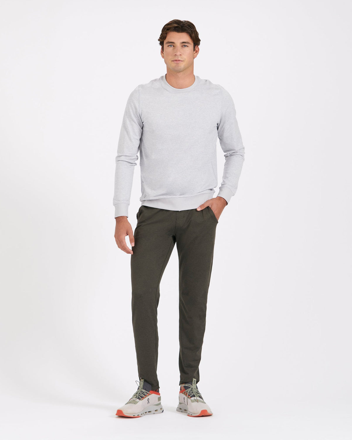 Ponto Performance Pant 30" Oregano Heather - Vuori