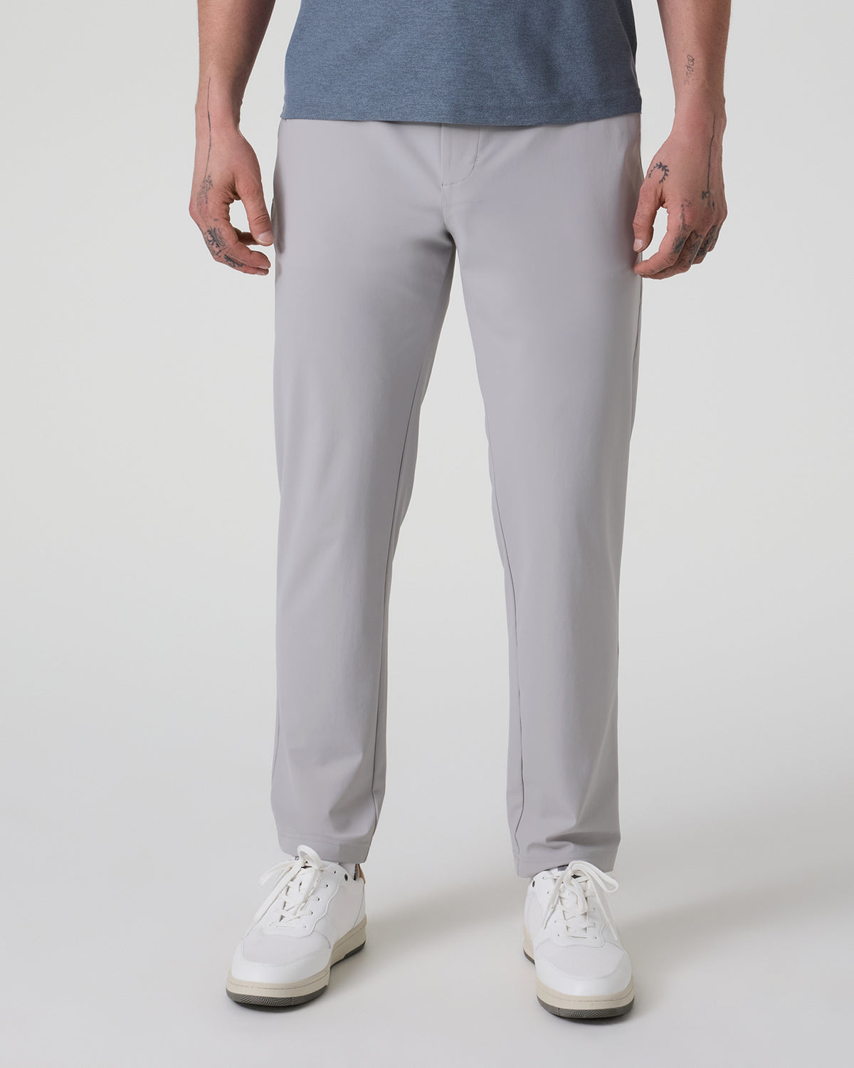 Fleet Chino Pant Athletic Slim 30" Fog - Vuori