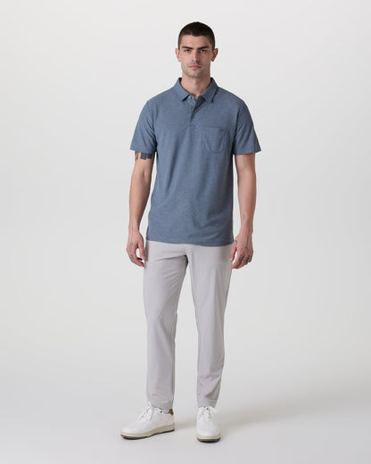 Fleet Chino Pant Athletic Slim 30" Fog - Vuori