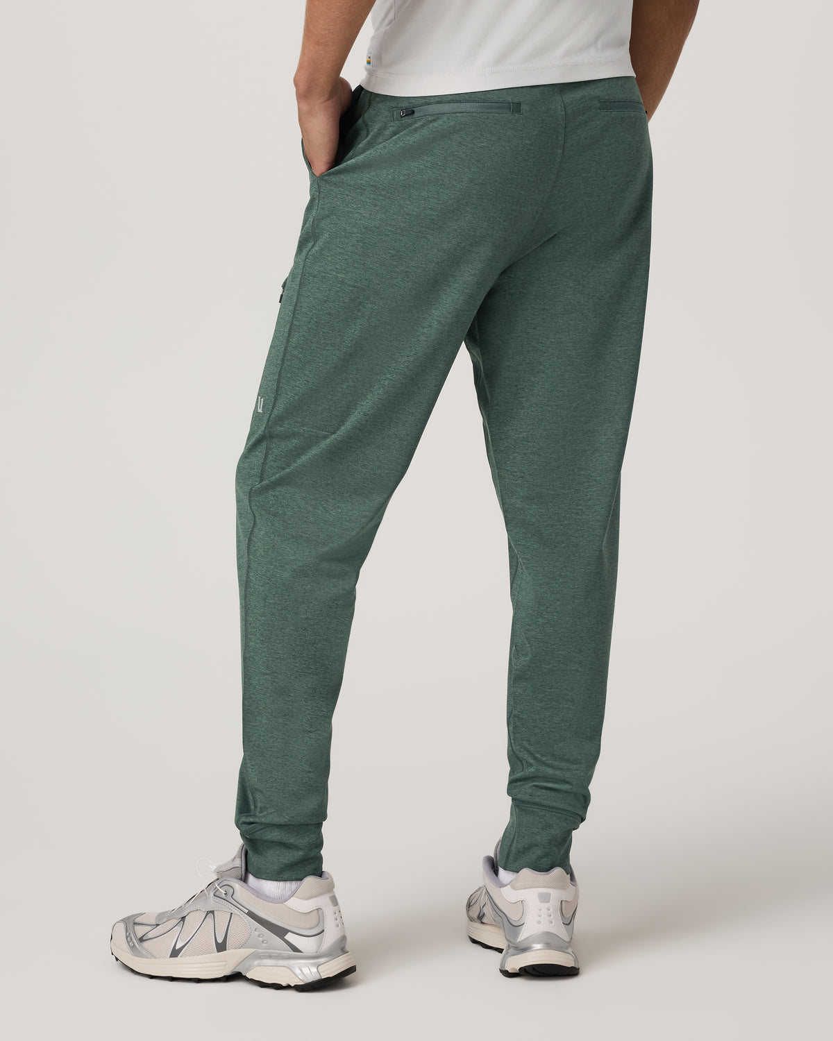 Men's Sunday Performance Jogger 30" Agate Green Heather - Vuori