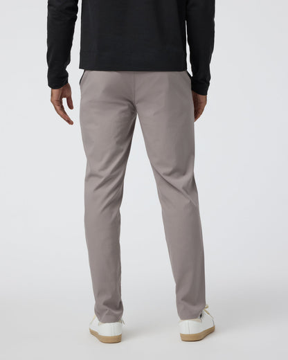 Cascade Tech Chino Pant Athletic Slim Fit 32" Mocha - Vuori