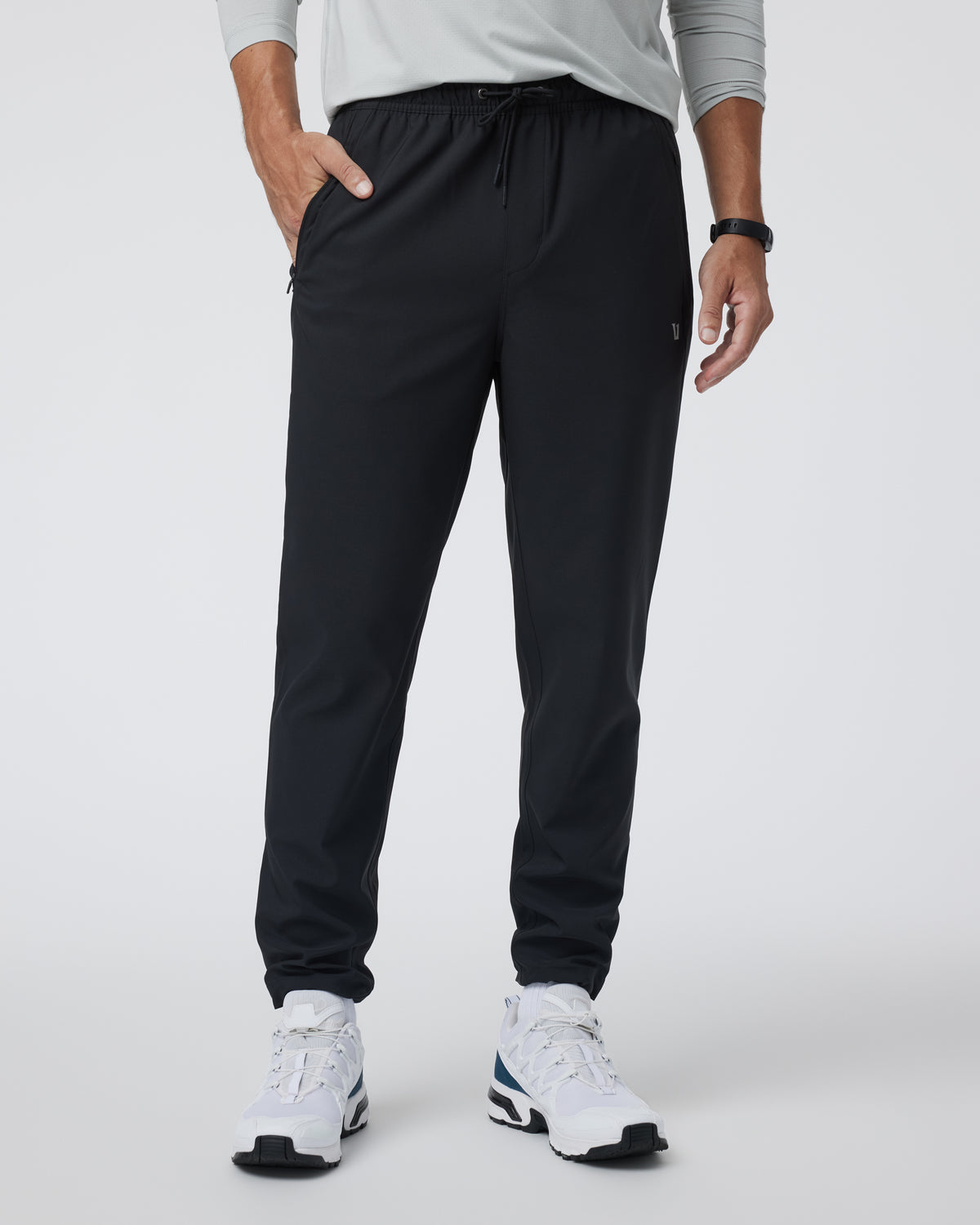 Train Tech Pant Men's Black Training Pants - Vuori