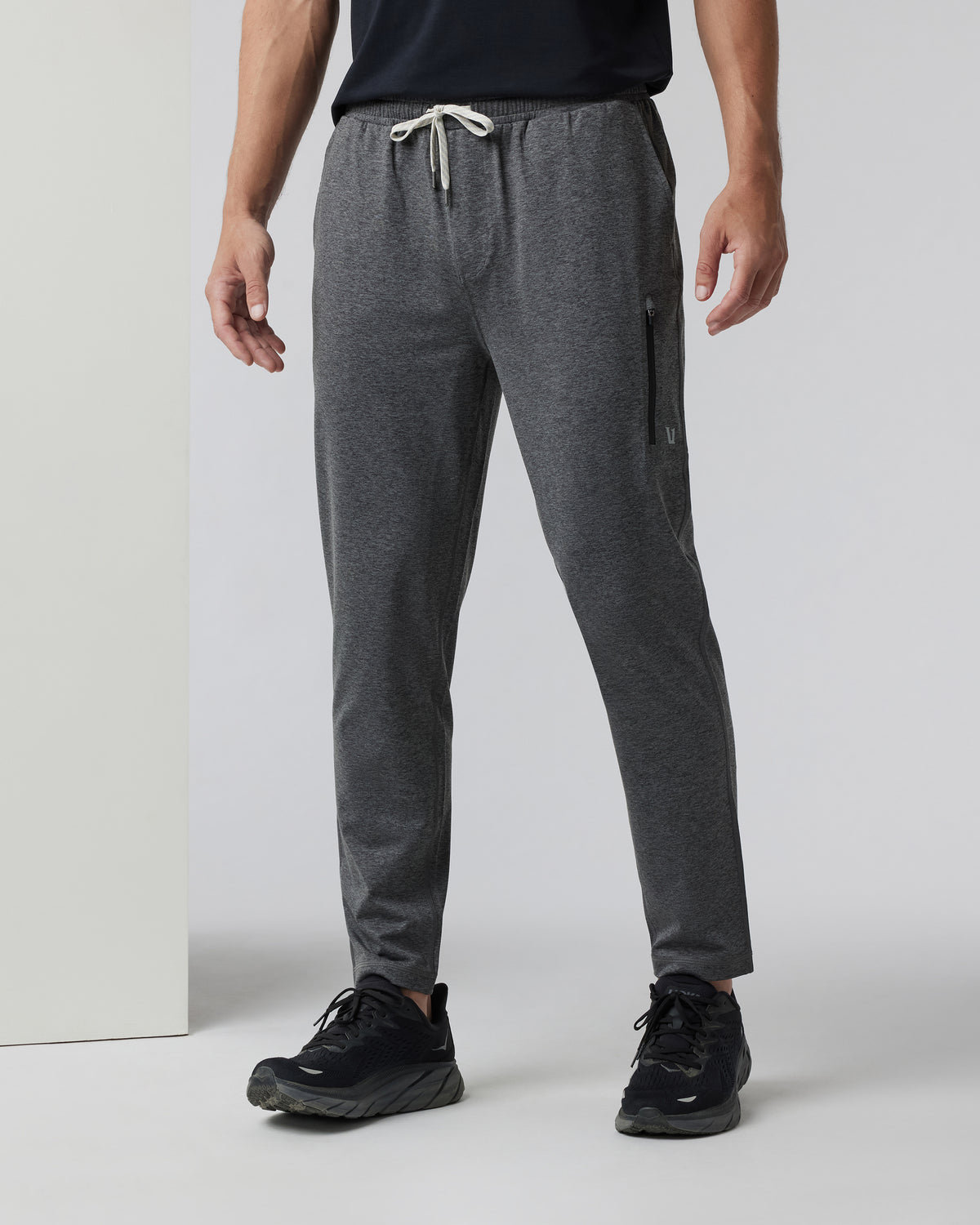 Sunday Performance Track Pant 2.0 Charcoal Heather - Vuori