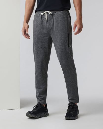 Sunday Performance Track Pant 2.0 Charcoal Heather - Vuori