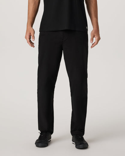 MetaCanvas Utility Pant Classic Fit 30” Men's Black Pants - Vuori