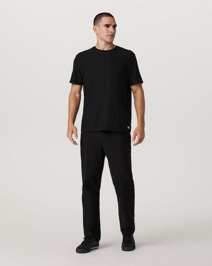 MetaCanvas Utility Pant Classic Fit 30” Men's Black Pants - Vuori
