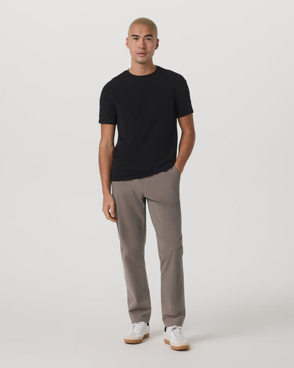 Meta Elastic Waist Pant Classic Fit Smokey Taupe Pants - Vuori