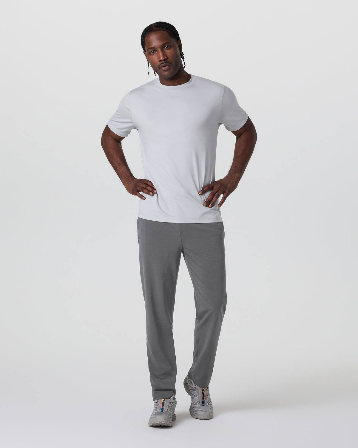 Elevate Kore Pant Lined Men's Zinc Athletic Pants - Vuori