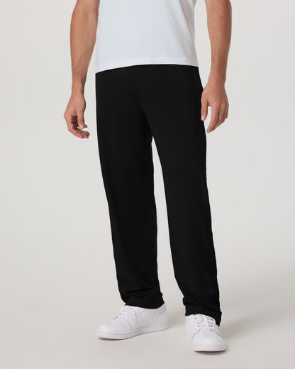 Sunday Warm Up Pant 30" Men's Black Performance Pants - Vuori
