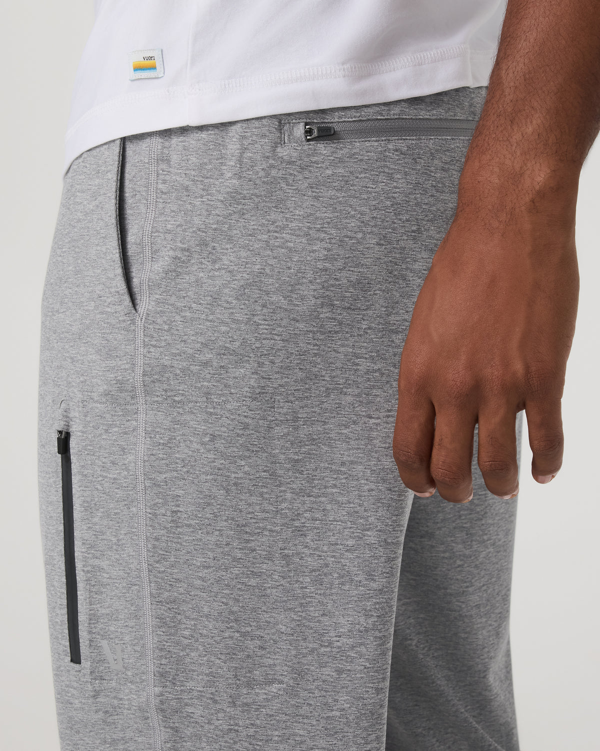 Sunday Performance Sweatpant Classic 30" Grey Heather - Vuori