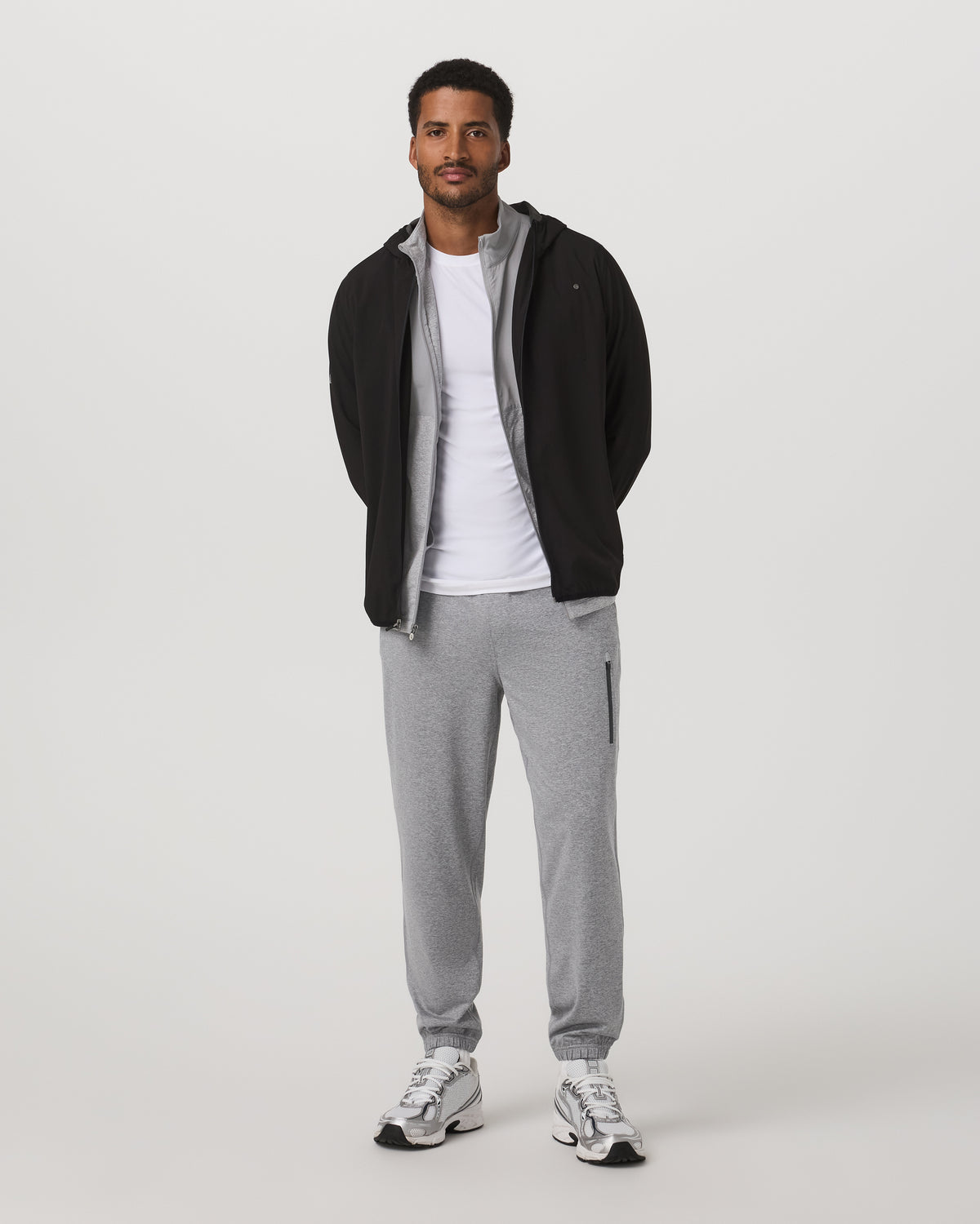 Sunday Performance Sweatpant Classic 30" Grey Heather - Vuori