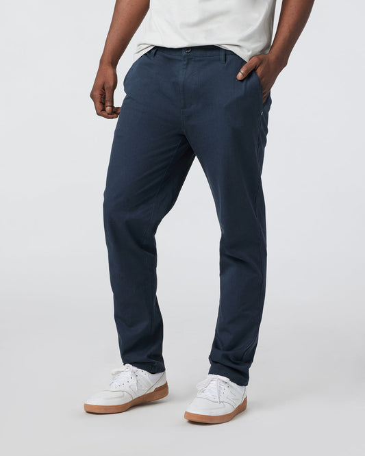 All Ways Chino Men's Navy Chino Pants - Vuori