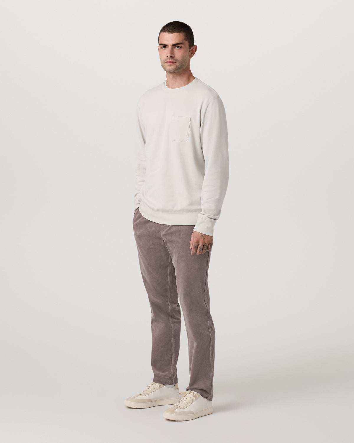 Men's Optimist Elastic Waist Pant Classic Fit Huckleberry - Vuori