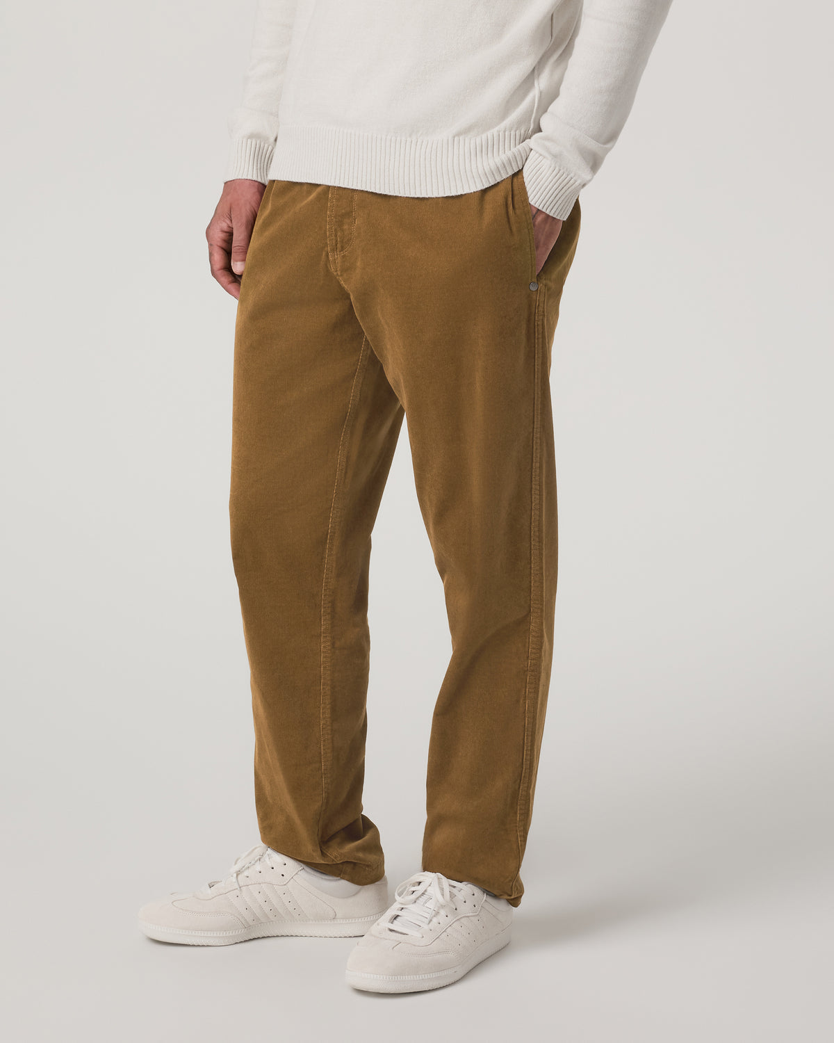 Optimist Elastic Waist Pant Classic Fit Men's Rum Pants - Vuori