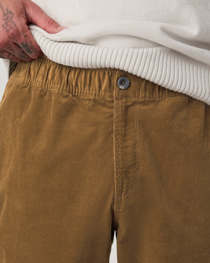Optimist Elastic Waist Pant Classic Fit Men's Rum Pants - Vuori