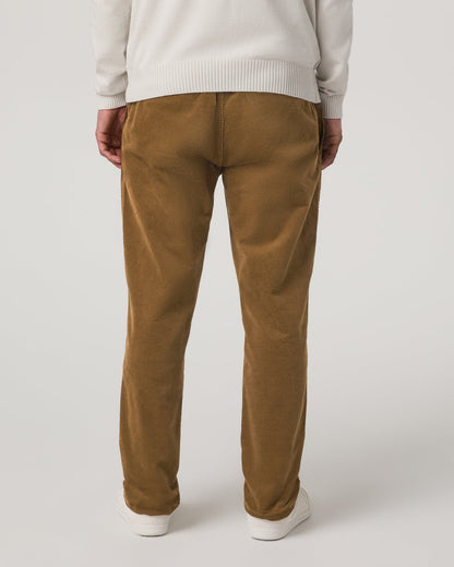 Optimist Elastic Waist Pant Classic Fit Men's Rum Pants - Vuori