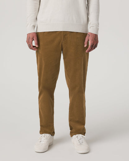 Optimist Elastic Waist Pant Classic Fit Men's Rum Pants - Vuori