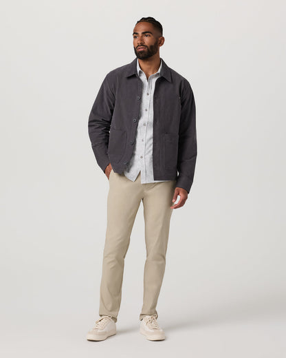 Men's Cascade Tech Chino Athletic Slim Fit 32" Trench - Vuori