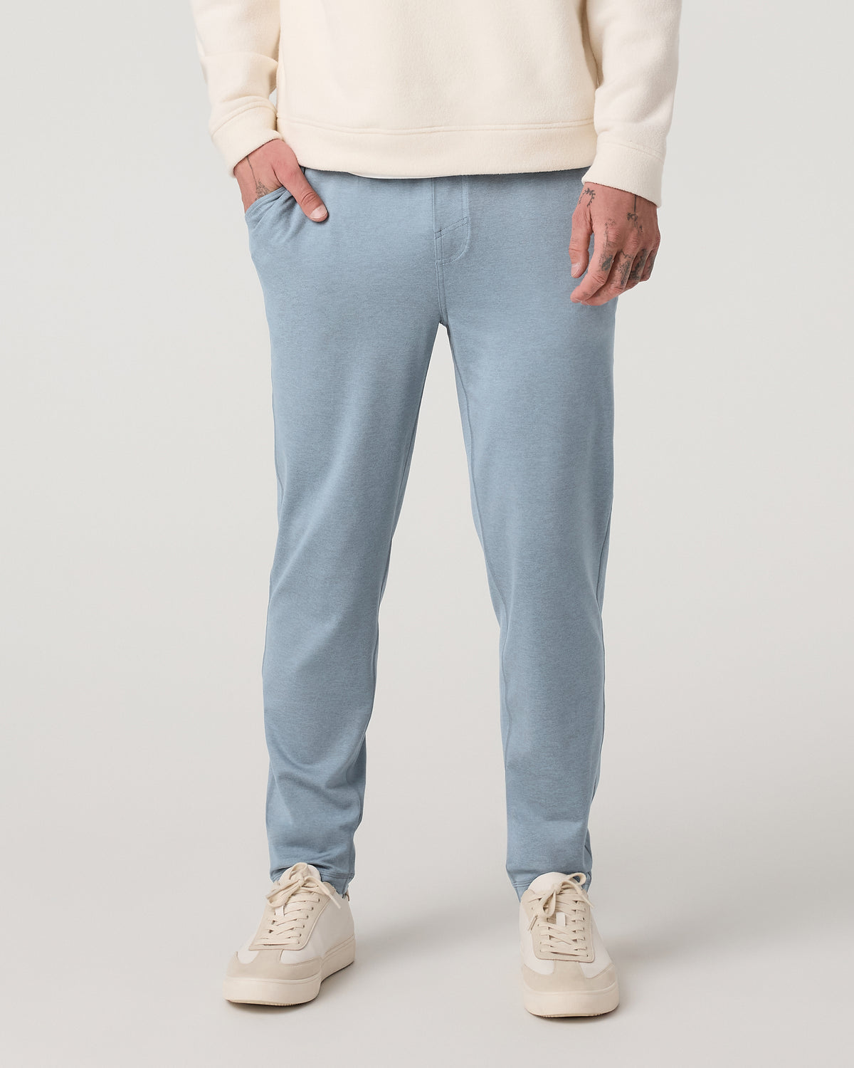 Ponto Performance Pant 30" Men's Flint Heather Pants - Vuori