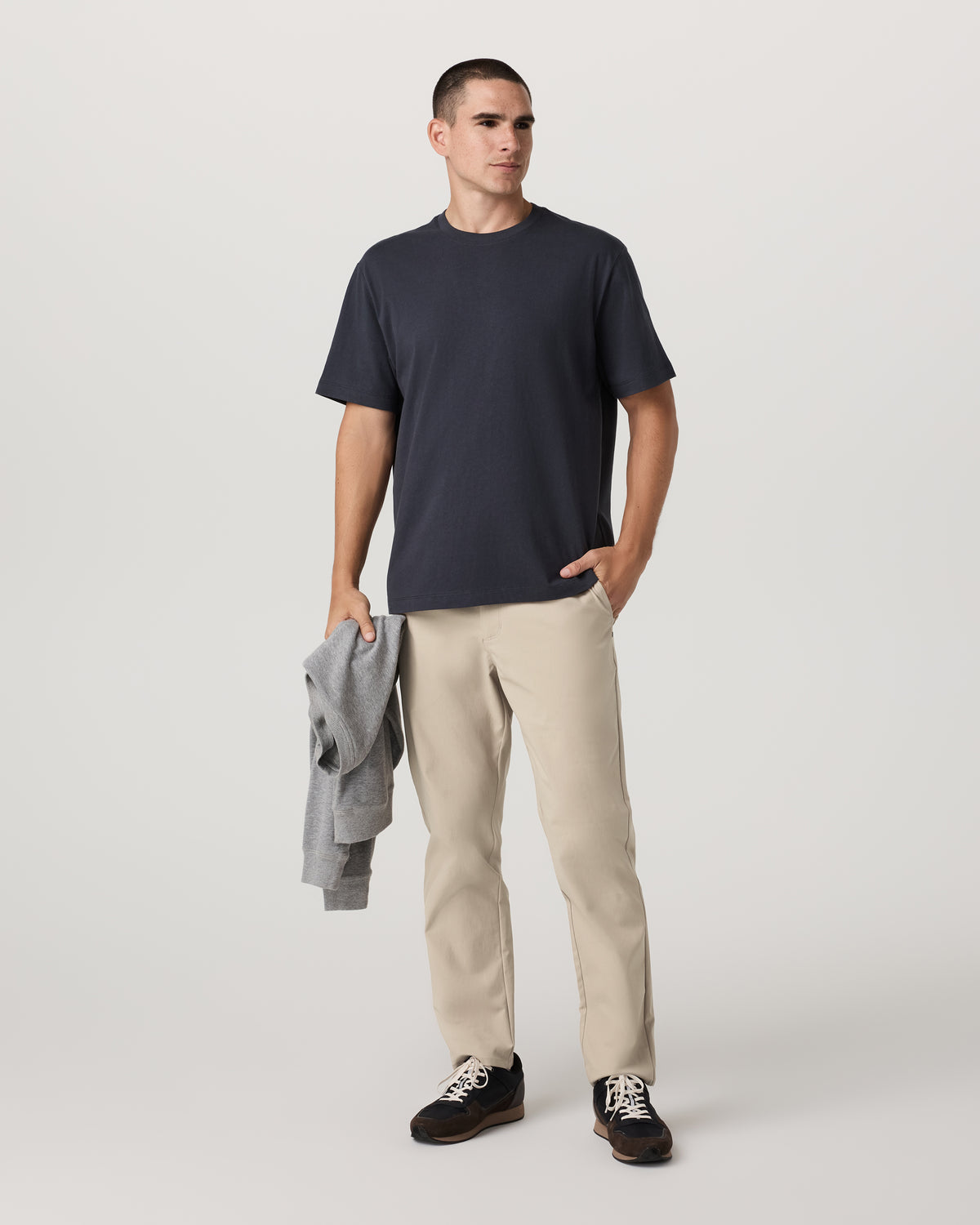 Cascade Chino Classic Fit 32" Men's Trench Pants - Vuori