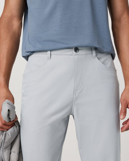 Meta Pant Classic Fit 30" Men's Sea Fog 5-Pocket Pants - Vuori