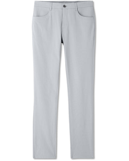 Meta Pant Athletic Slim Fit 34" Sea Fog 5-Pocket Pants - Vuori