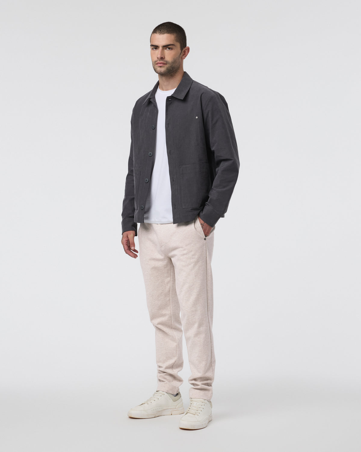 Solana Pant Oatmeal Heather - Vuori