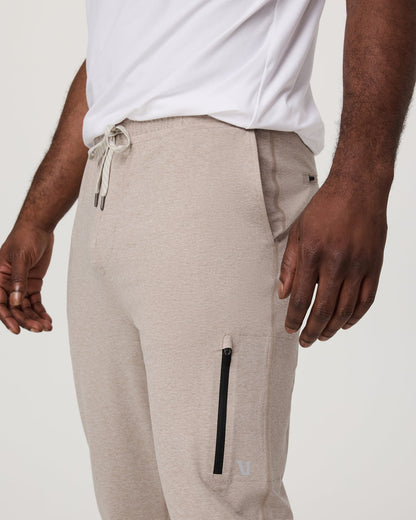 Men's Sunday Performance Jogger 30" Toast Heather - Vuori