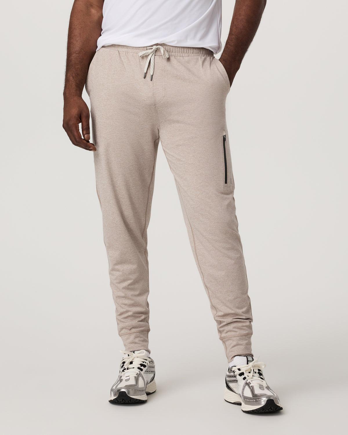 Men's Sunday Performance Jogger 30" Toast Heather - Vuori