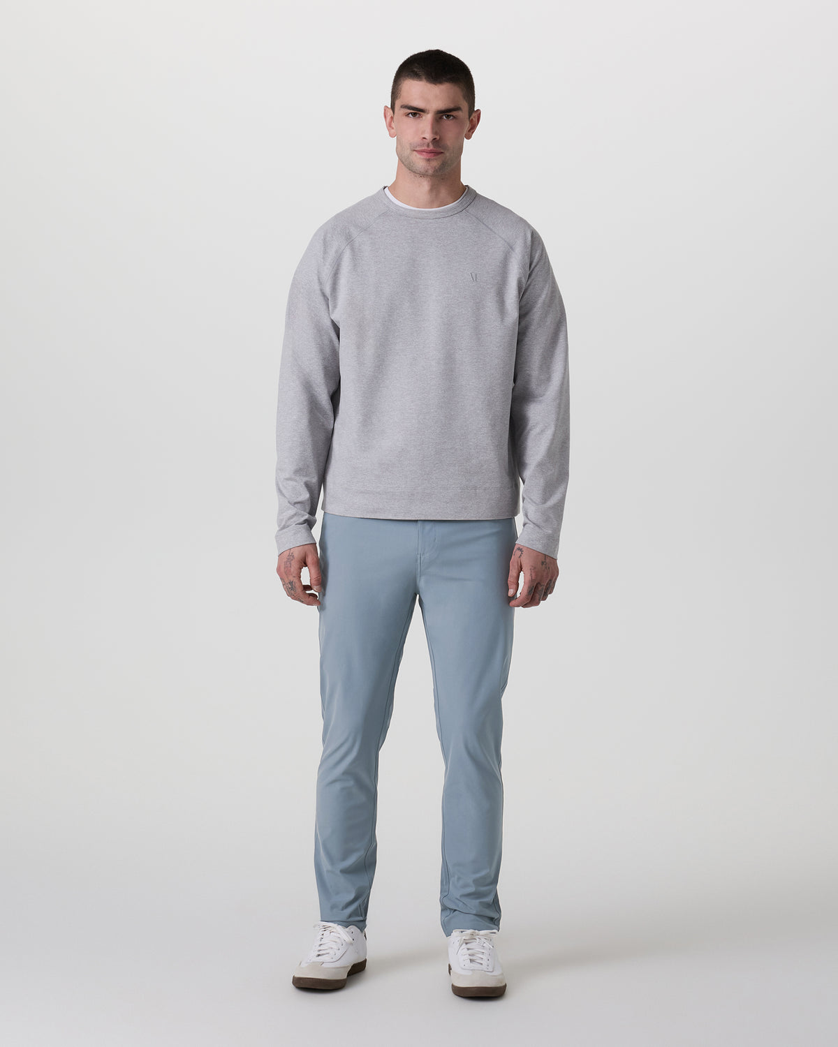 Meta Pant Athletic Slim 34" Dusty Blue - Vuori