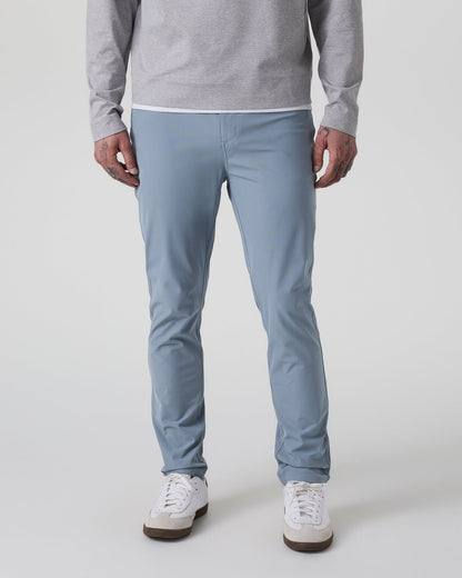 Meta Pant Athletic Slim 34" Dusty Blue - Vuori